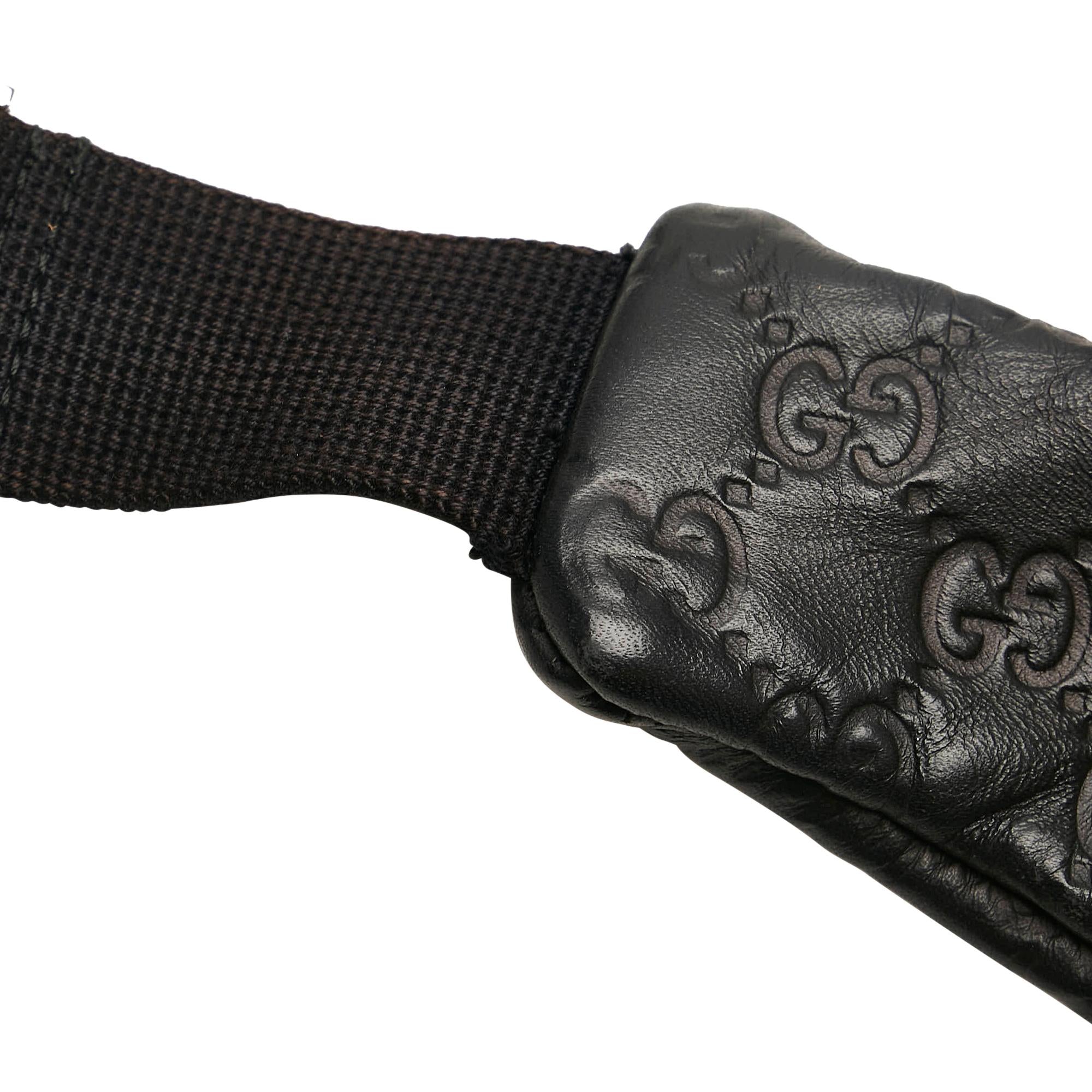 Gucci Guccissima Web Belt Bag (SHG-34264)