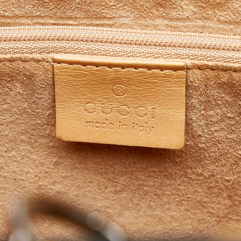 Gucci Hoop Leather Shoulder Bag (SHG-27355)