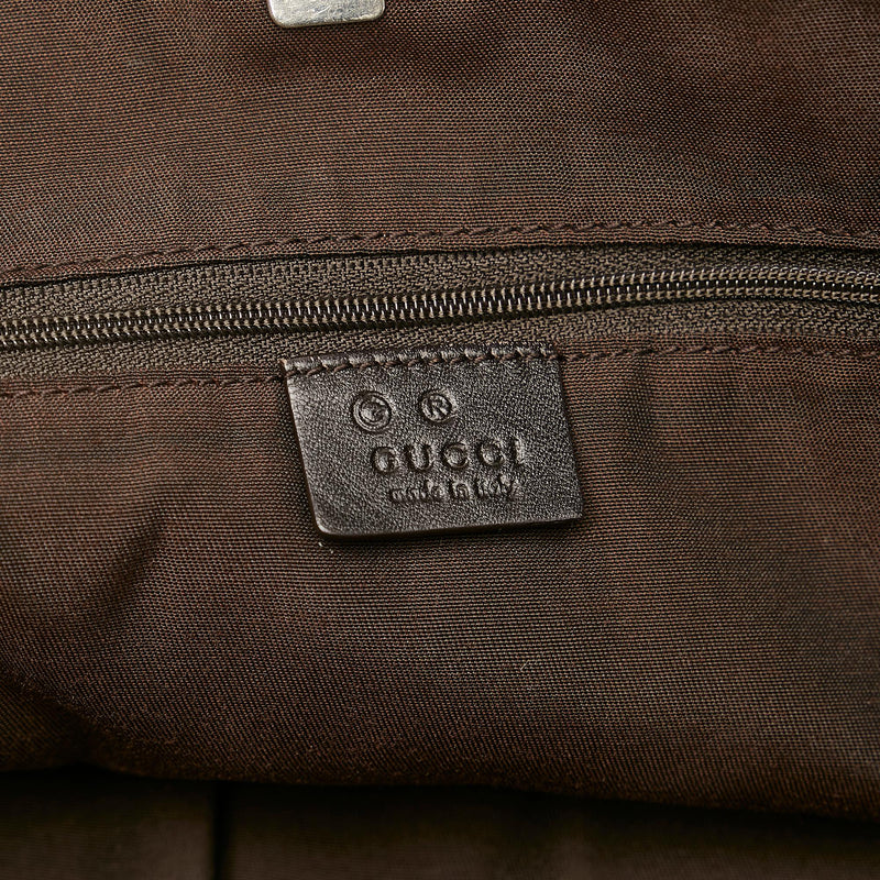 Gucci Horsebit Abbey D-Ring Leather Tote Bag (SHG-31931)