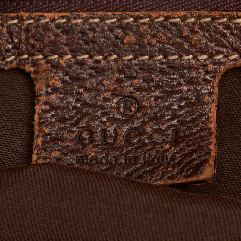 Gucci Horsebit Canvas Hobo Bag (SHG-22678)
