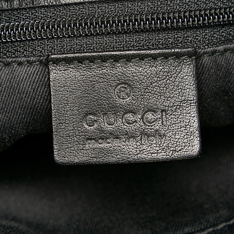 Gucci Horsebit Canvas Shoulder Bag (SHG-24513)