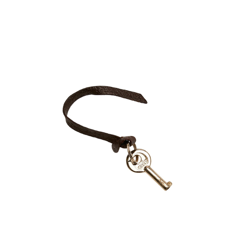 Gucci Horsebit Canvas Web Treasure Shoulder Bag (SHG-27841)