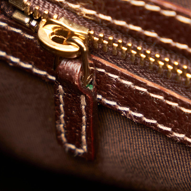 Gucci Horsebit Canvas Web Treasure Shoulder Bag (SHG-29348)
