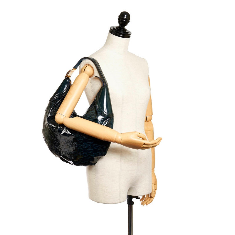 Gucci Horsebit Glam Patent Leather Hobo Bag (SHG-27727)