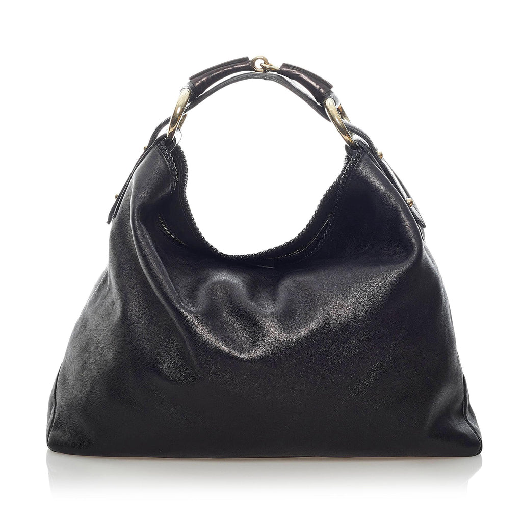 Gucci leather horsebit hobo Clearance