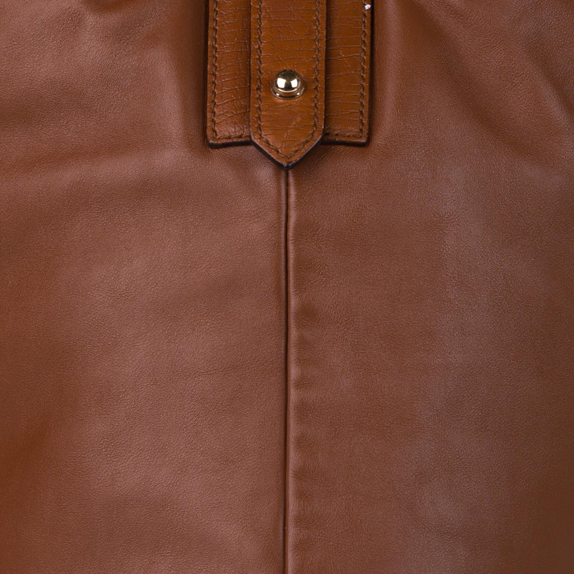 Gucci Horsebit Leather Tote Bag (SHG-32812)