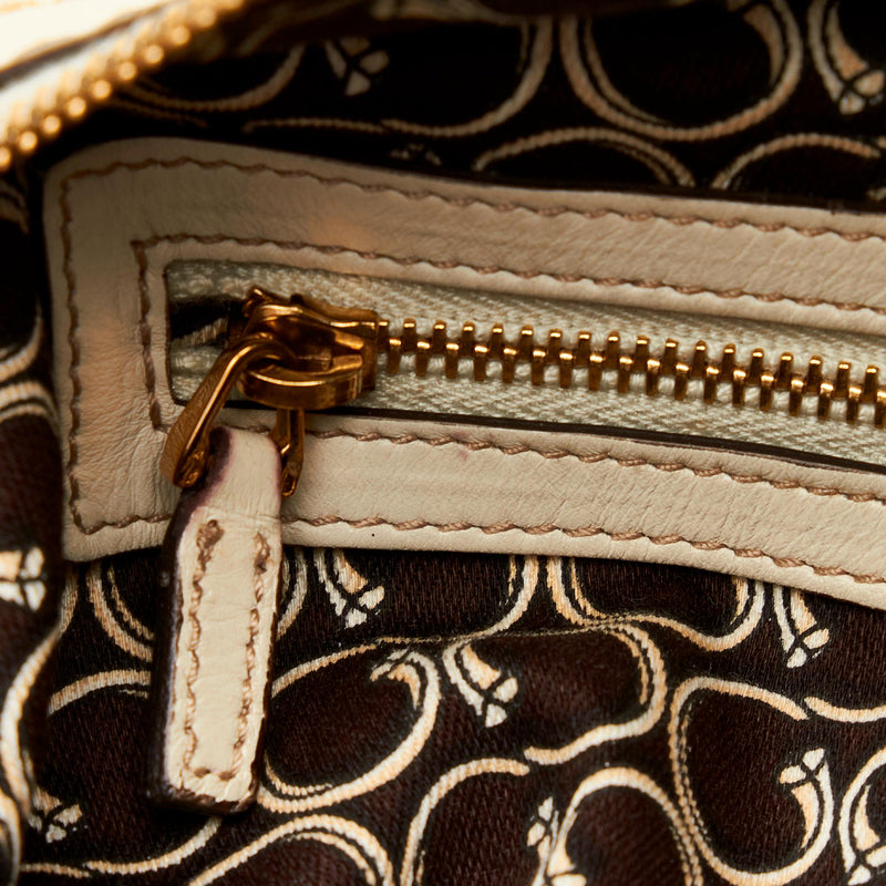 Gucci Horsebit Nail Leather Boston Bag (SHG-24725)