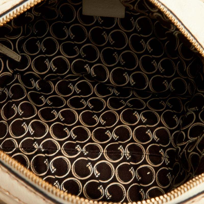 Gucci Horsebit Nail Leather Boston Bag (SHG-24725)