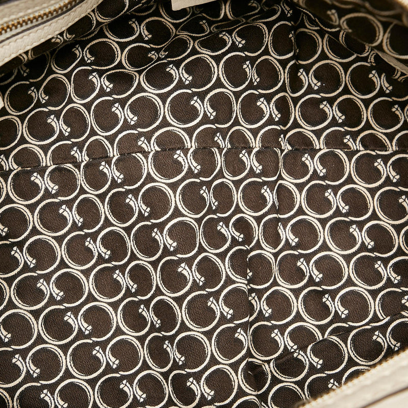 Gucci Horsebit Nail Leather Boston Bag (SHG-30581)