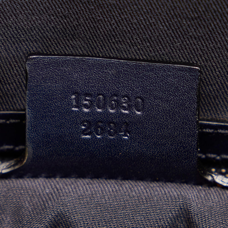 Gucci Horsebit Runway Patent Leather Handbag (SHG-31577)