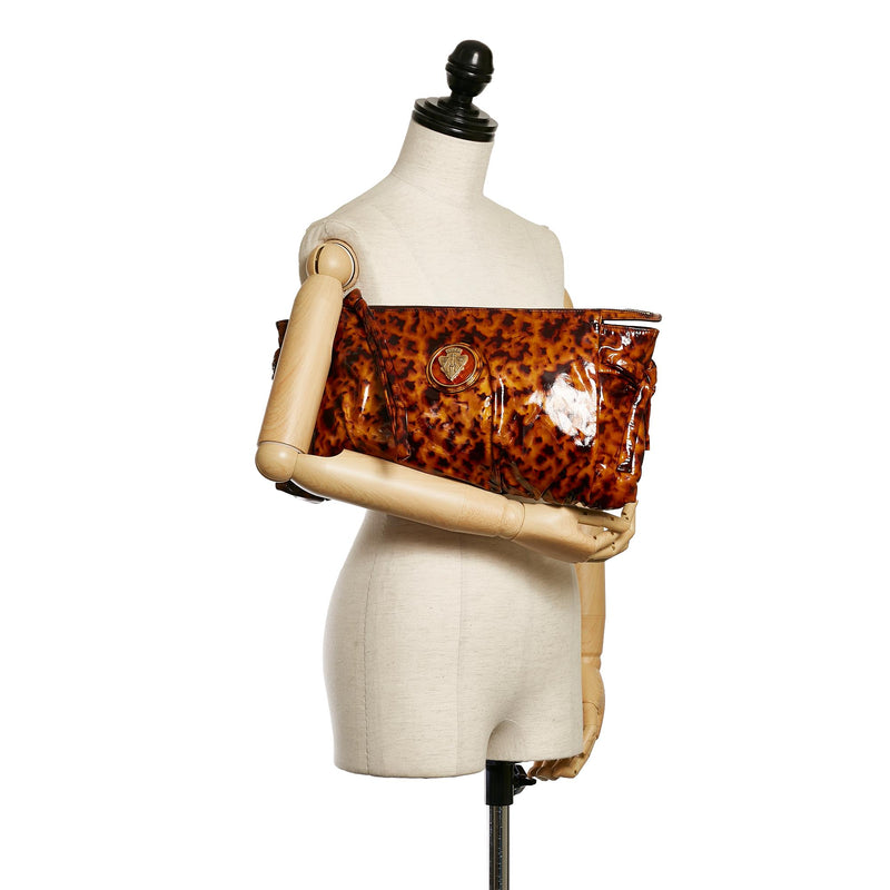 Gucci Hysteria Patent Leather Clutch Bag (SHG-32806)
