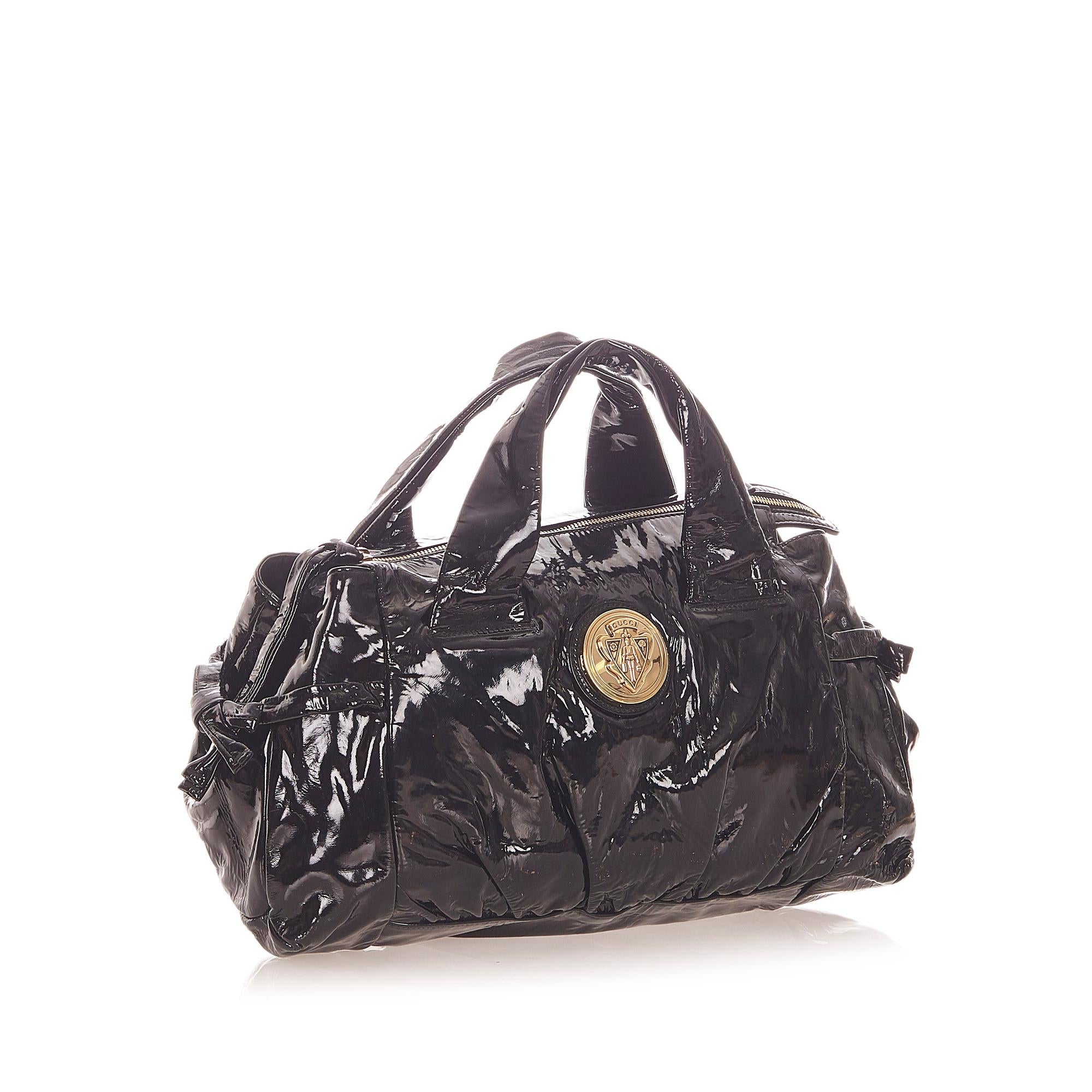 Gucci Hysteria Patent Leather Handbag (SHG-32184)