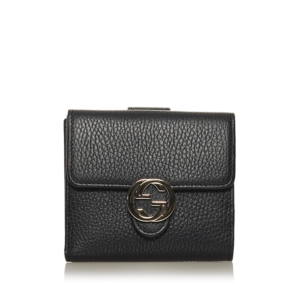 Gucci short interlocking wallet Clearance