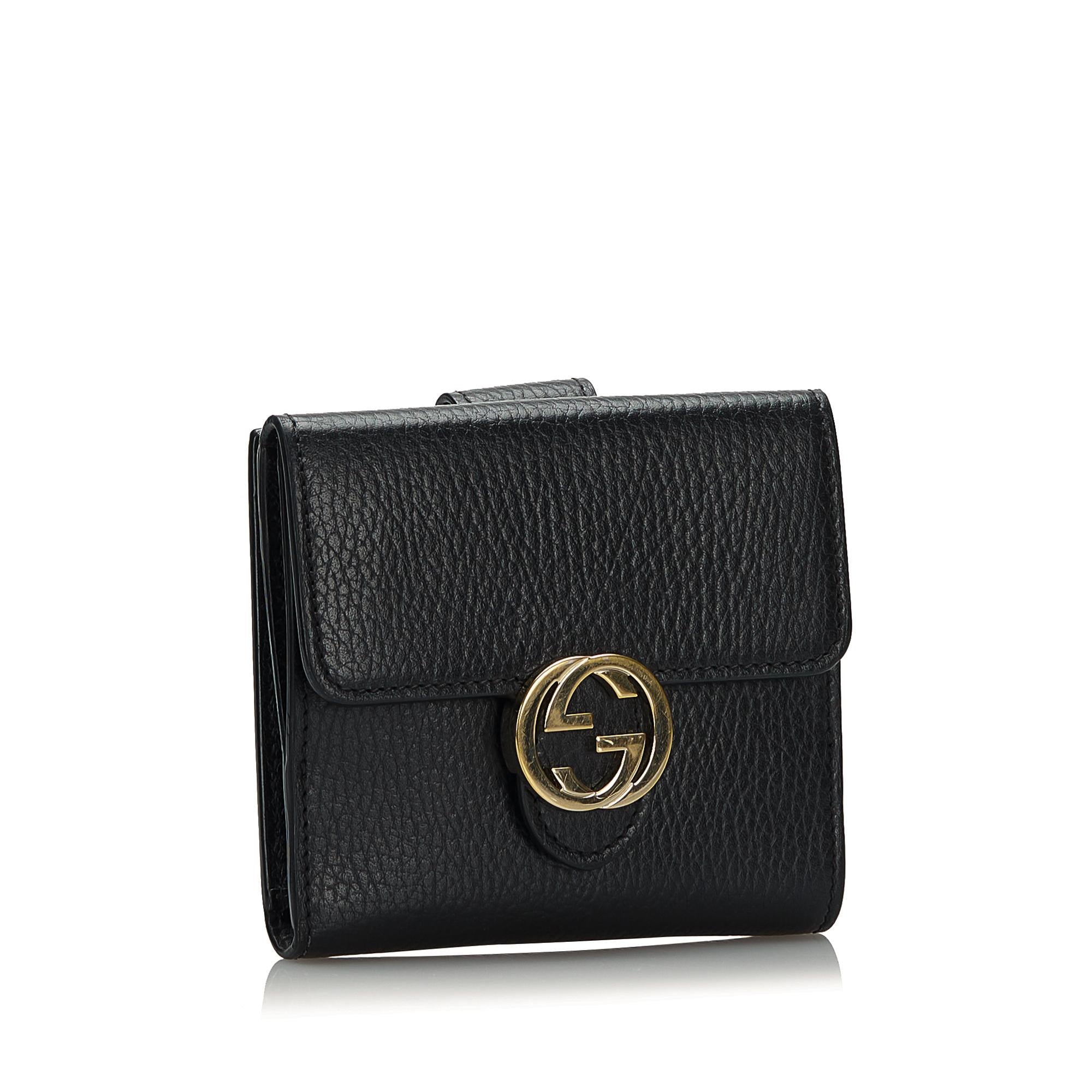 Gucci Interlocking G Small Wallet (SHG-6ru6No)