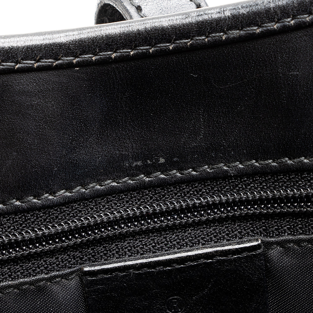 Gucci Vintage Leather Jackie 1961 Small Shoulder Bag (SHF-20608)