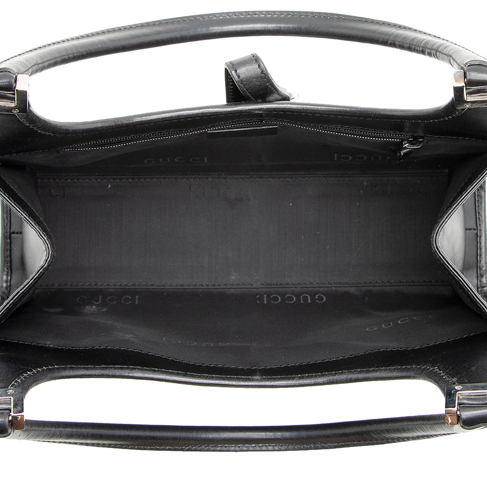 Gucci Vintage Leather Jackie 1961 Small Shoulder Bag (SHF-20608)