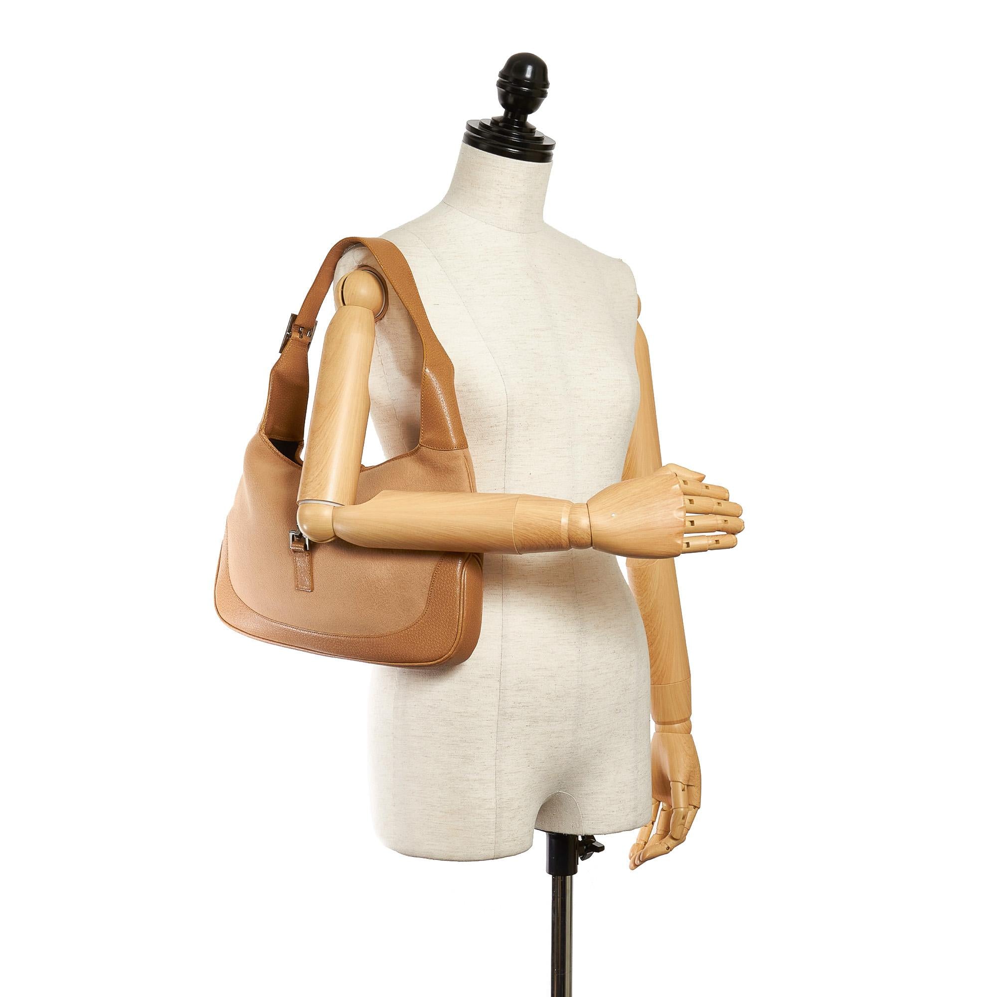 Gucci Jackie Canvas Shoulder Bag (SHG-29848)