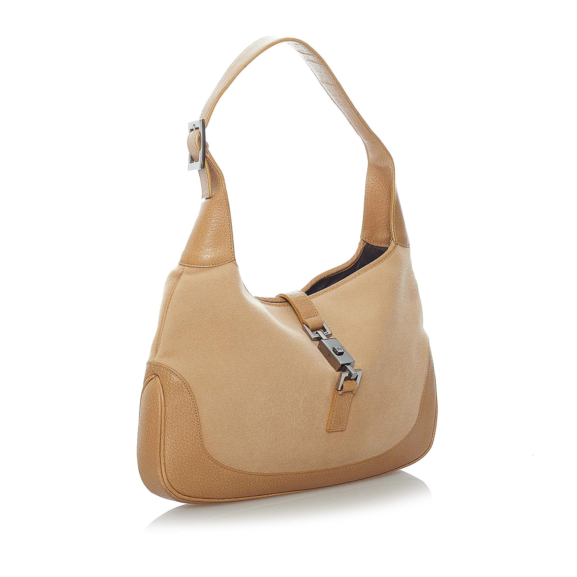 Gucci Jackie Canvas Shoulder Bag (SHG-29848)