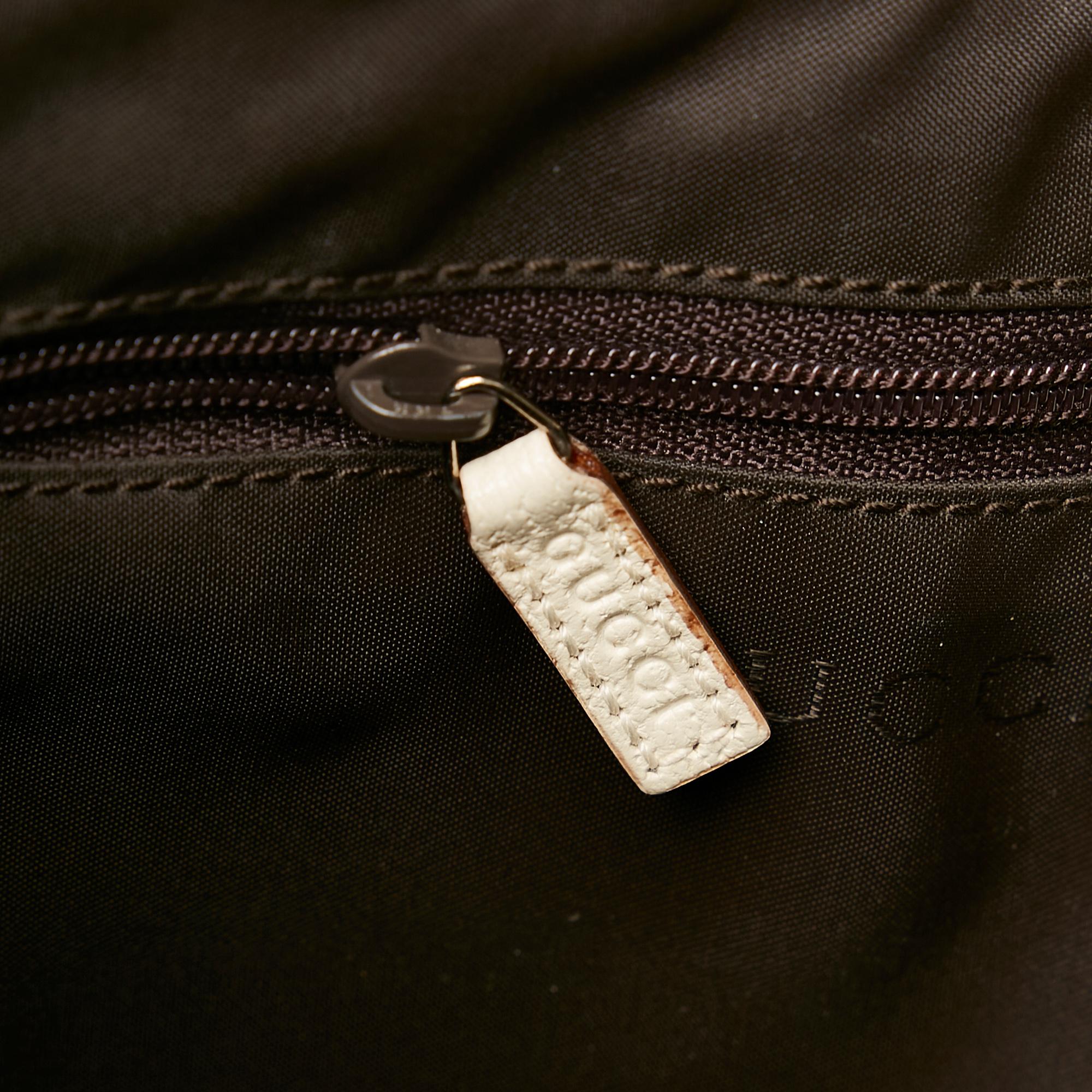 Gucci Jackie Canvas Shoulder Bag (SHG-32010)