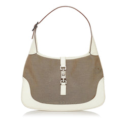 Gucci Jackie Canvas Shoulder Bag (SHG-32010)