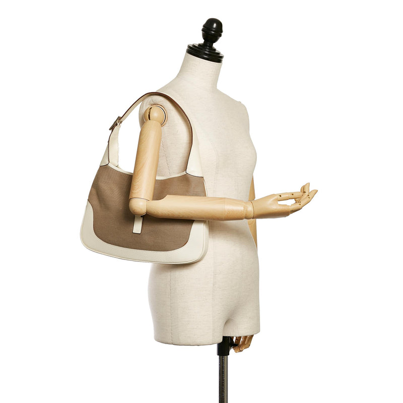 Gucci Jackie Canvas Shoulder Bag (SHG-32010)