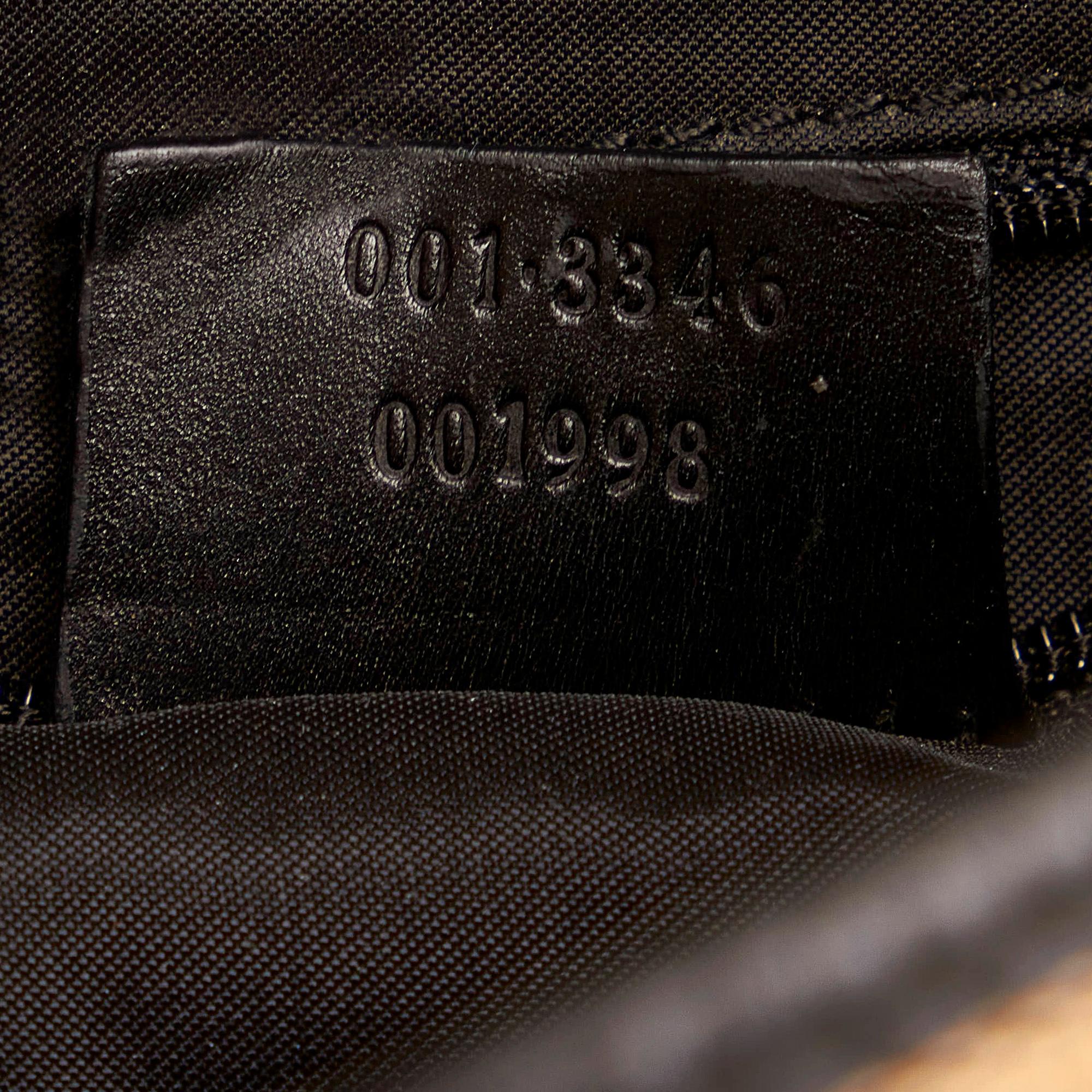 Gucci Jackie Canvas Shoulder Bag (SHG-32651)