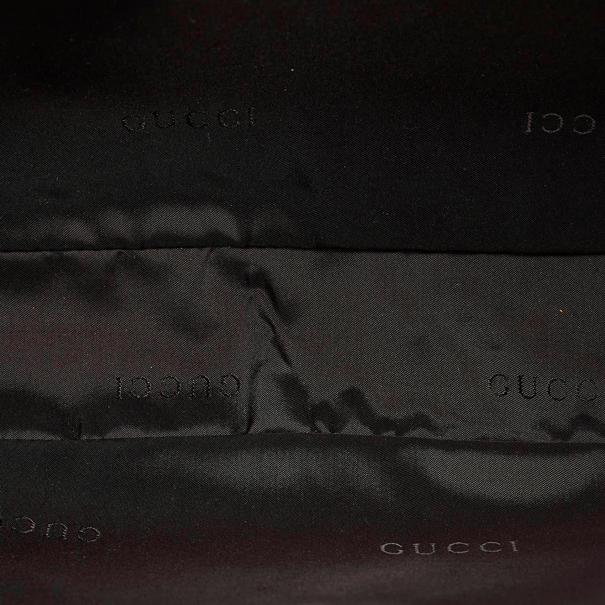 Gucci Jackie Canvas Shoulder Bag (SHG-32651)