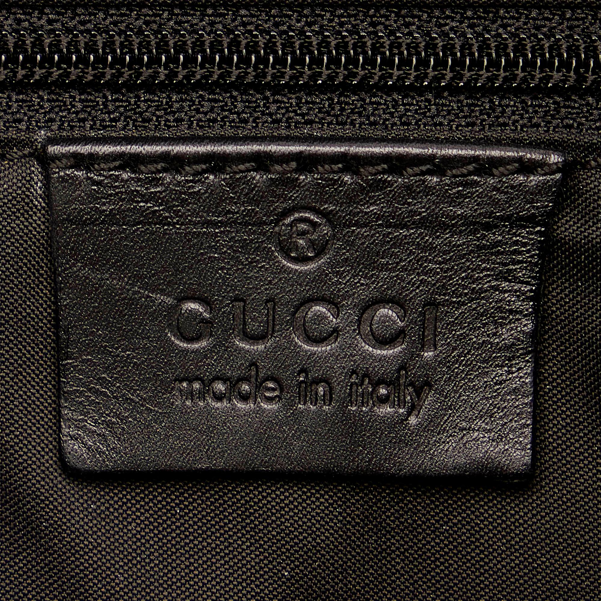 Gucci Jackie Canvas Shoulder Bag (SHG-32651)