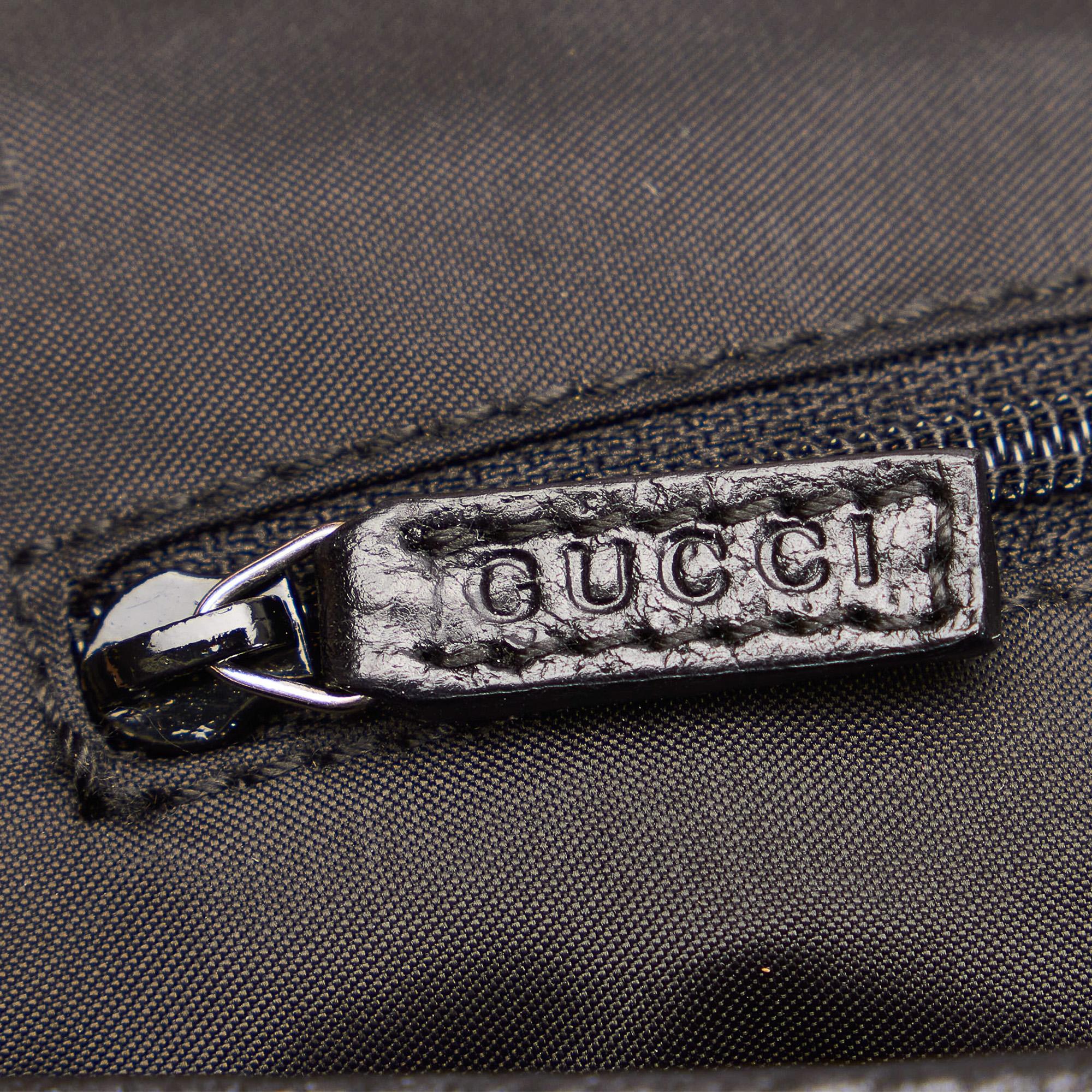 Gucci Jackie Canvas Shoulder Bag (SHG-32832)