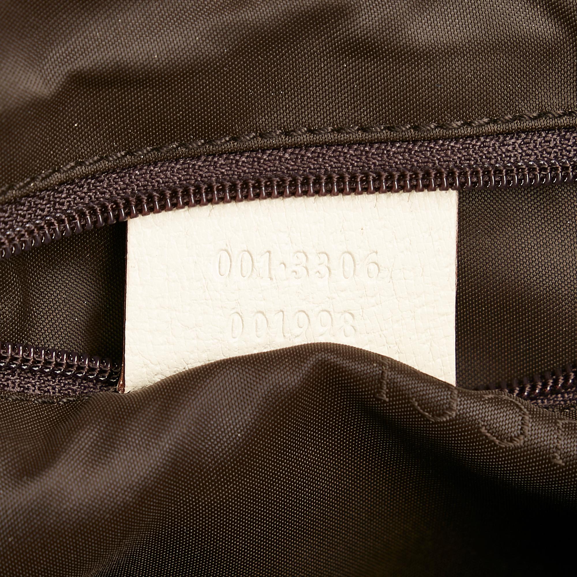 Gucci Jackie Canvas Shoulder Bag (SHG-32861)