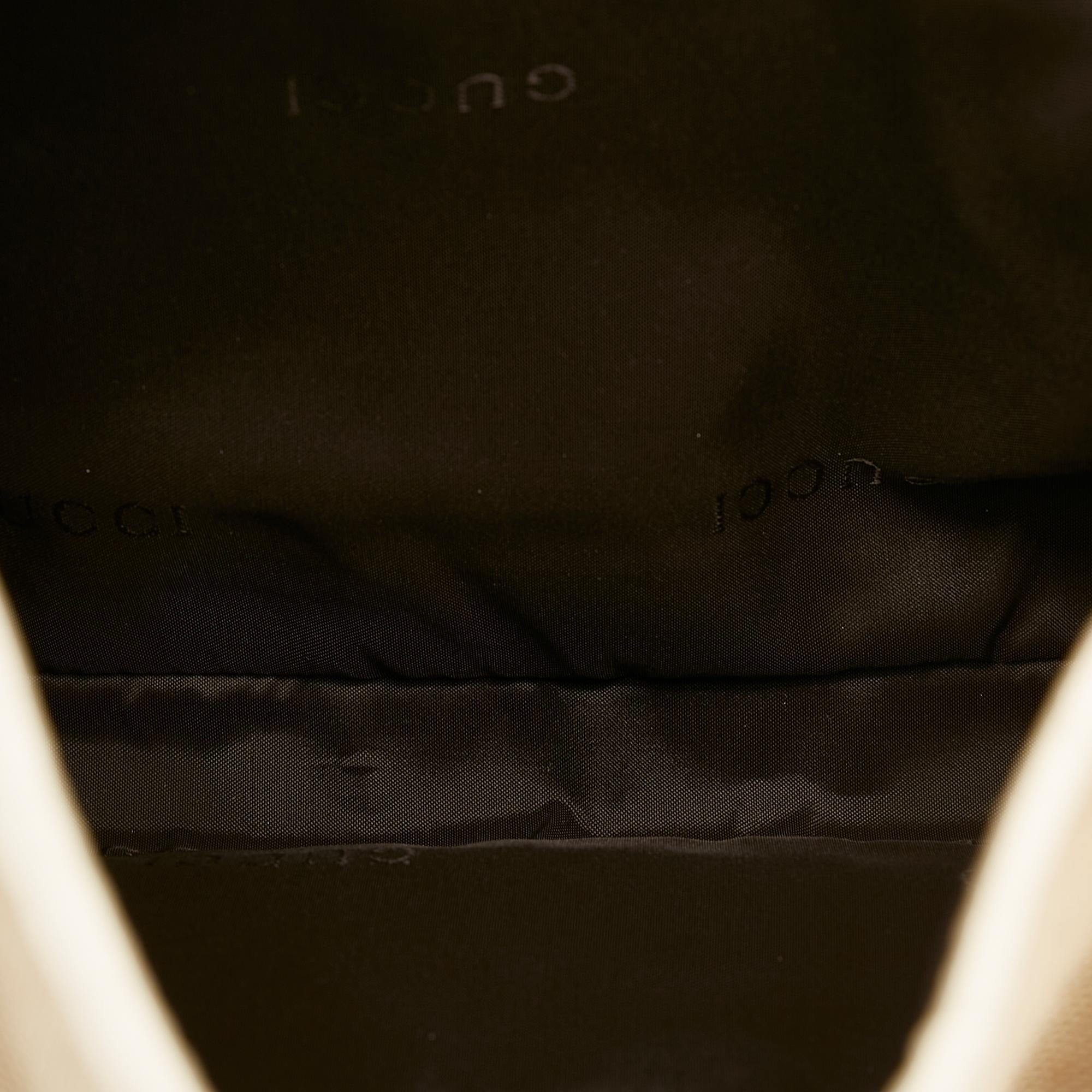 Gucci Jackie Canvas Shoulder Bag (SHG-32861)