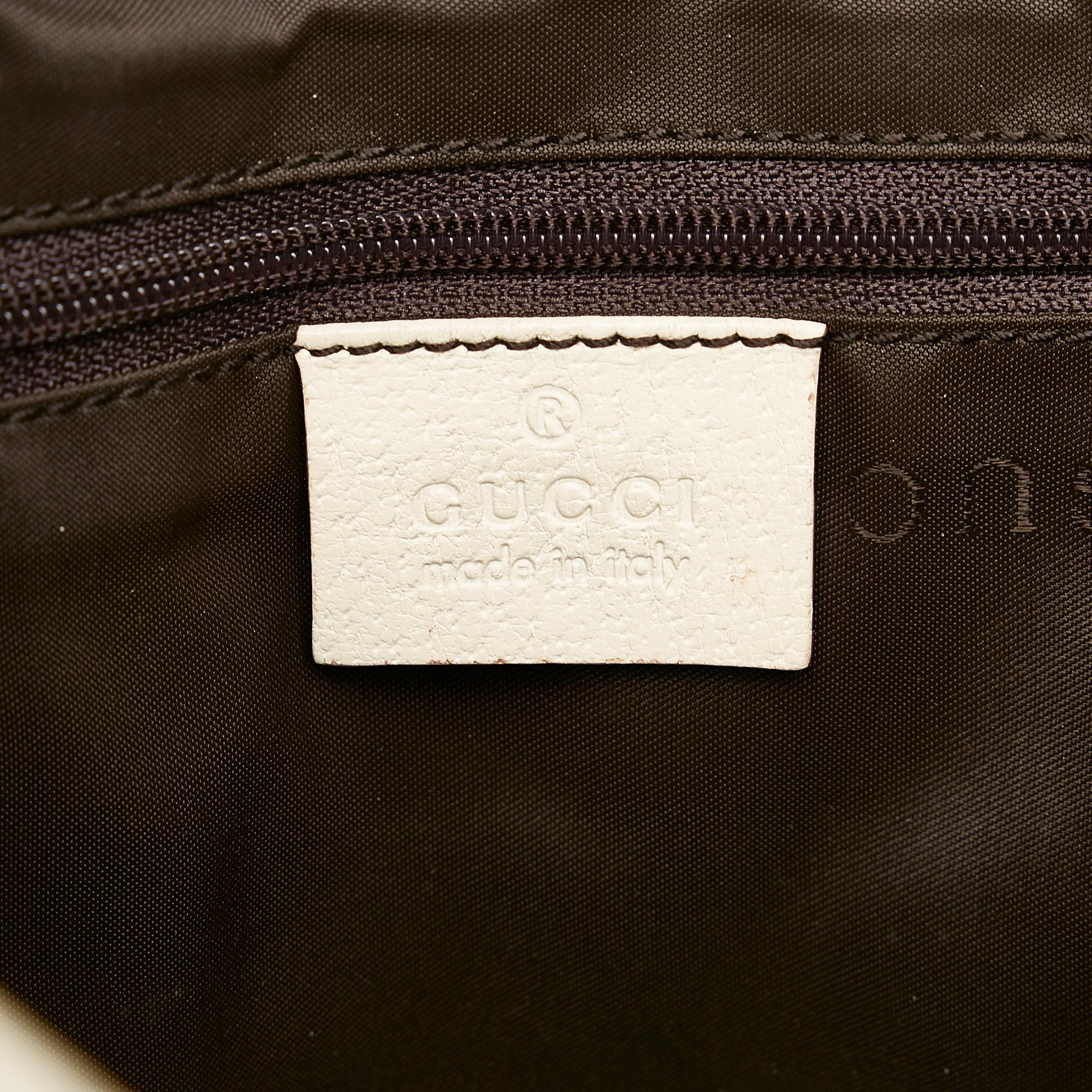 Gucci Jackie Canvas Shoulder Bag (SHG-32861)