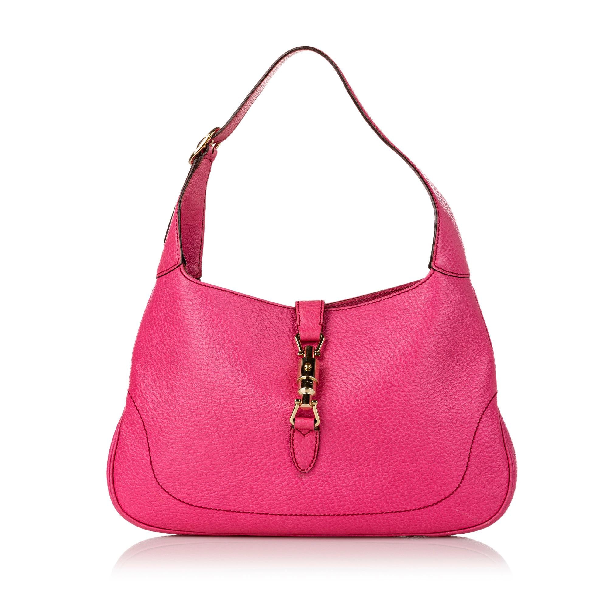 Gucci Jackie Leather Shoulder Bag (SHG-30420)