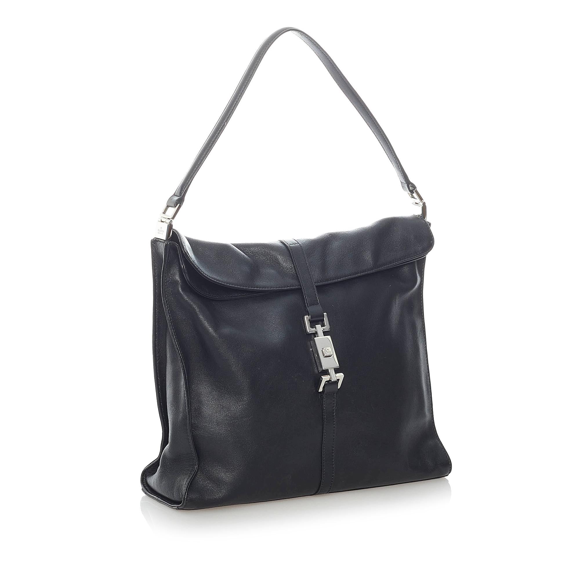 Gucci Jackie Leather Shoulder Bag (SHG-32276)