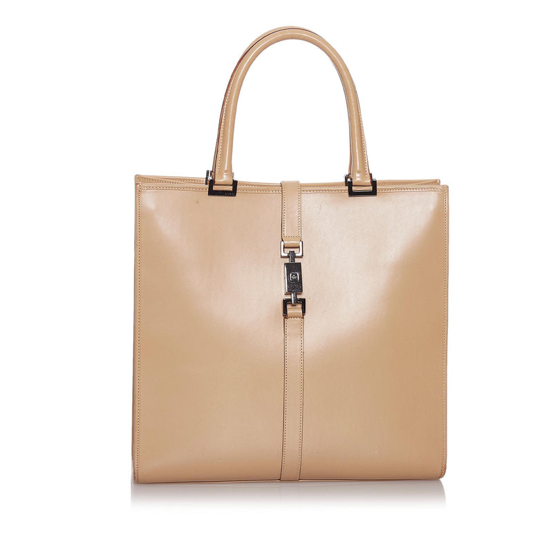 Gucci Jackie Leather Tote Bag (SHG-29359)