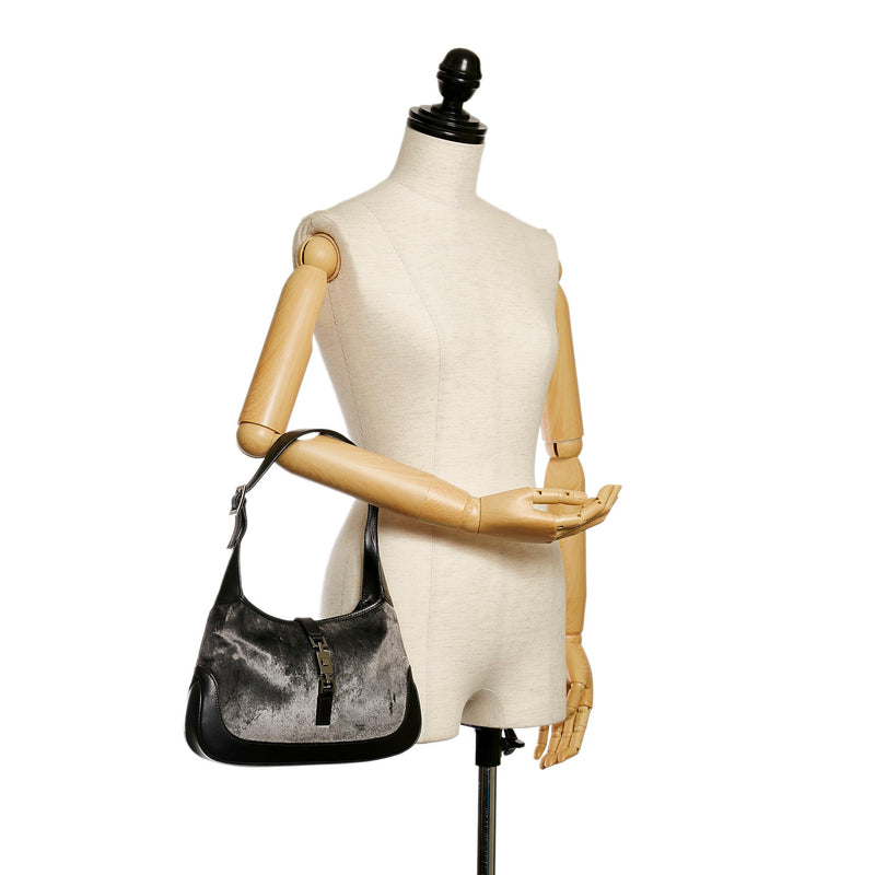 Gucci Jackie Velvet Shoulder Bag (SHG-30755)