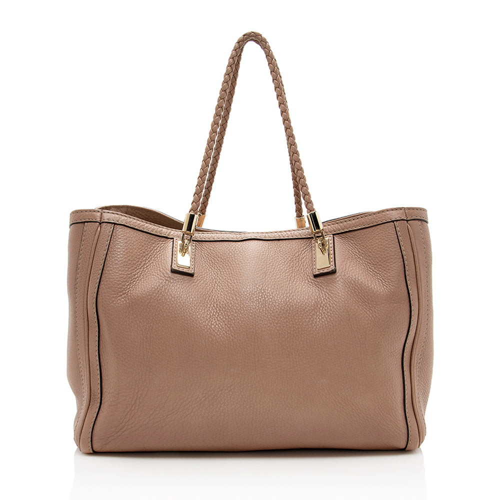 Gucci Leather Bella Medium Tote (SHF-19643)