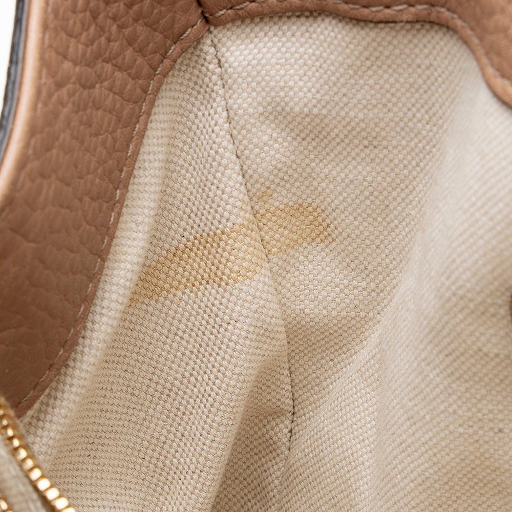 Gucci Leather Bella Medium Tote (SHF-19643)