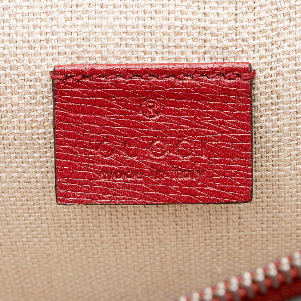 Gucci Leather Blooms Dionysus Medium Shoulder Bag (SHF-22041)