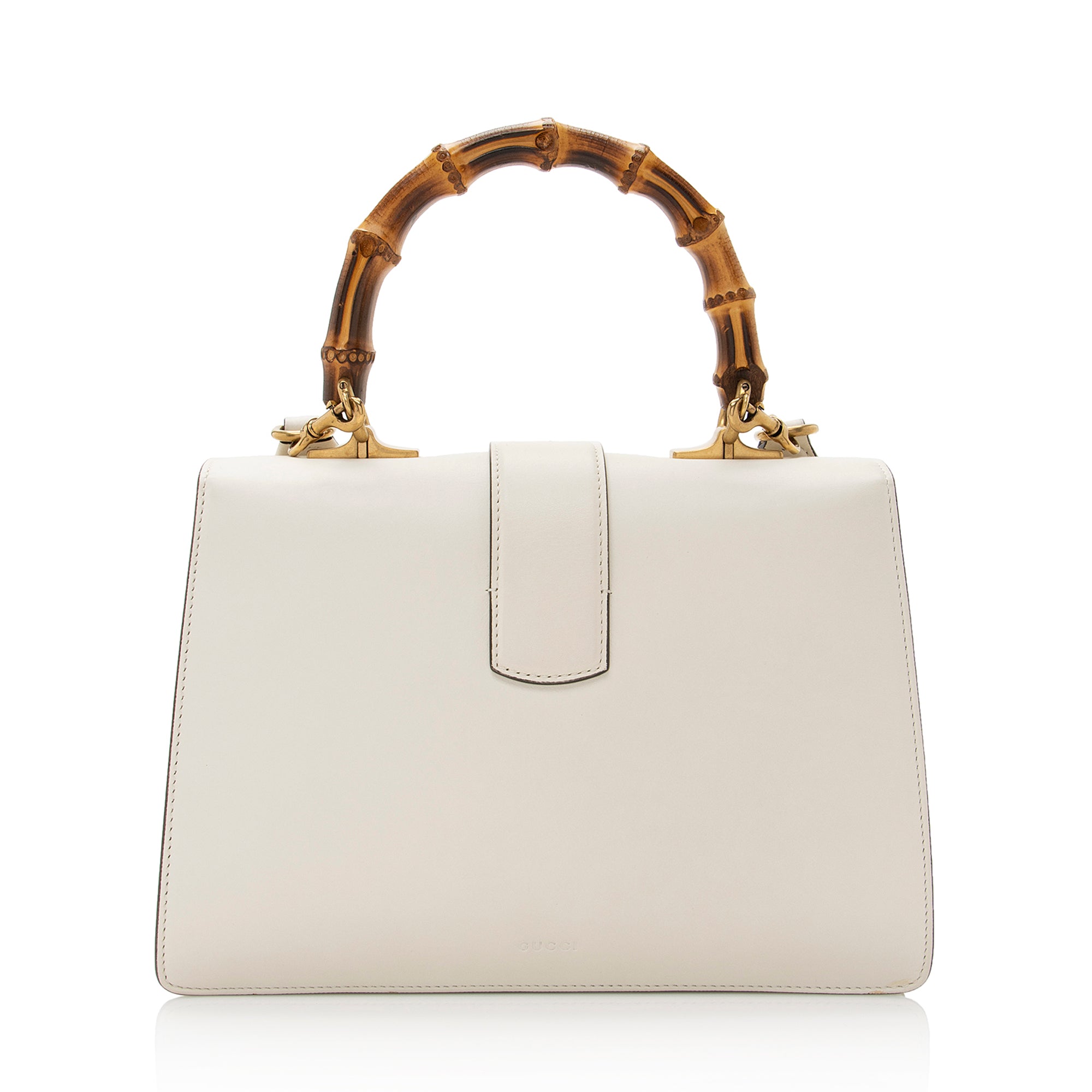 Gucci Leather Borsa Dionysus Top Handle Medium Satchel (SHF-22200)