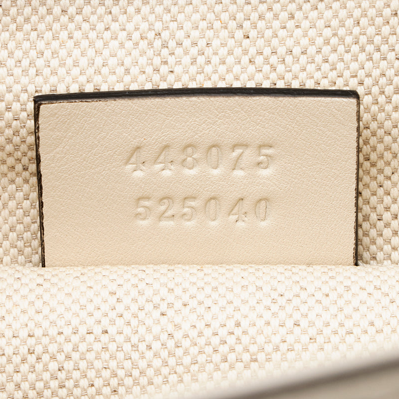 Gucci Leather Borsa Dionysus Top Handle Medium Satchel (SHF-22200)