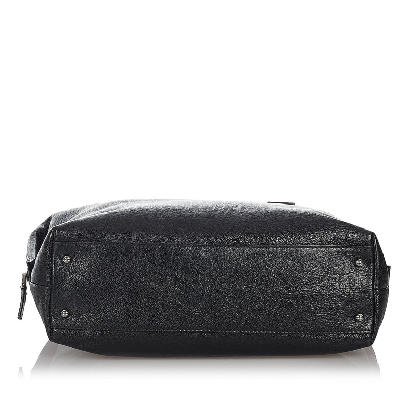 Gucci Leather Boston Bag (SHG-27075)