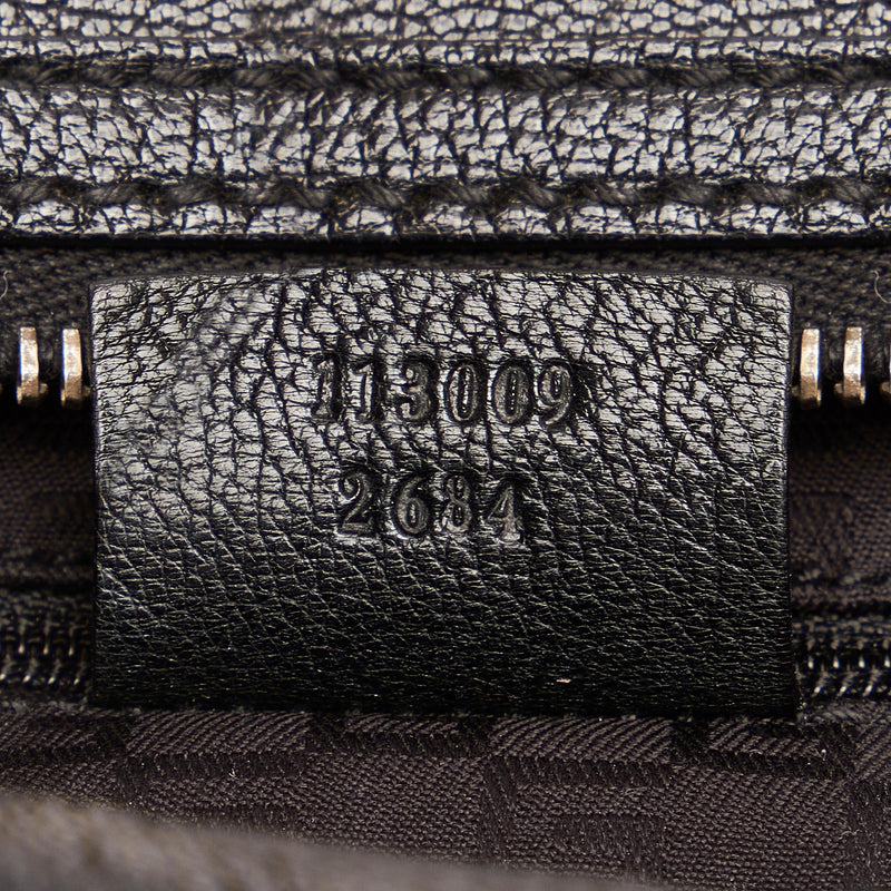 Gucci Leather Boston Bag (SHG-27075)