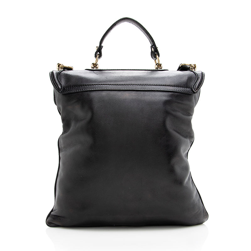 Gucci Leather Britt Messenger Bag (SHF-18750)