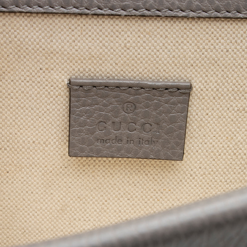 Gucci Leather Crystal Dionysus Mini Bag (SHF-18520)