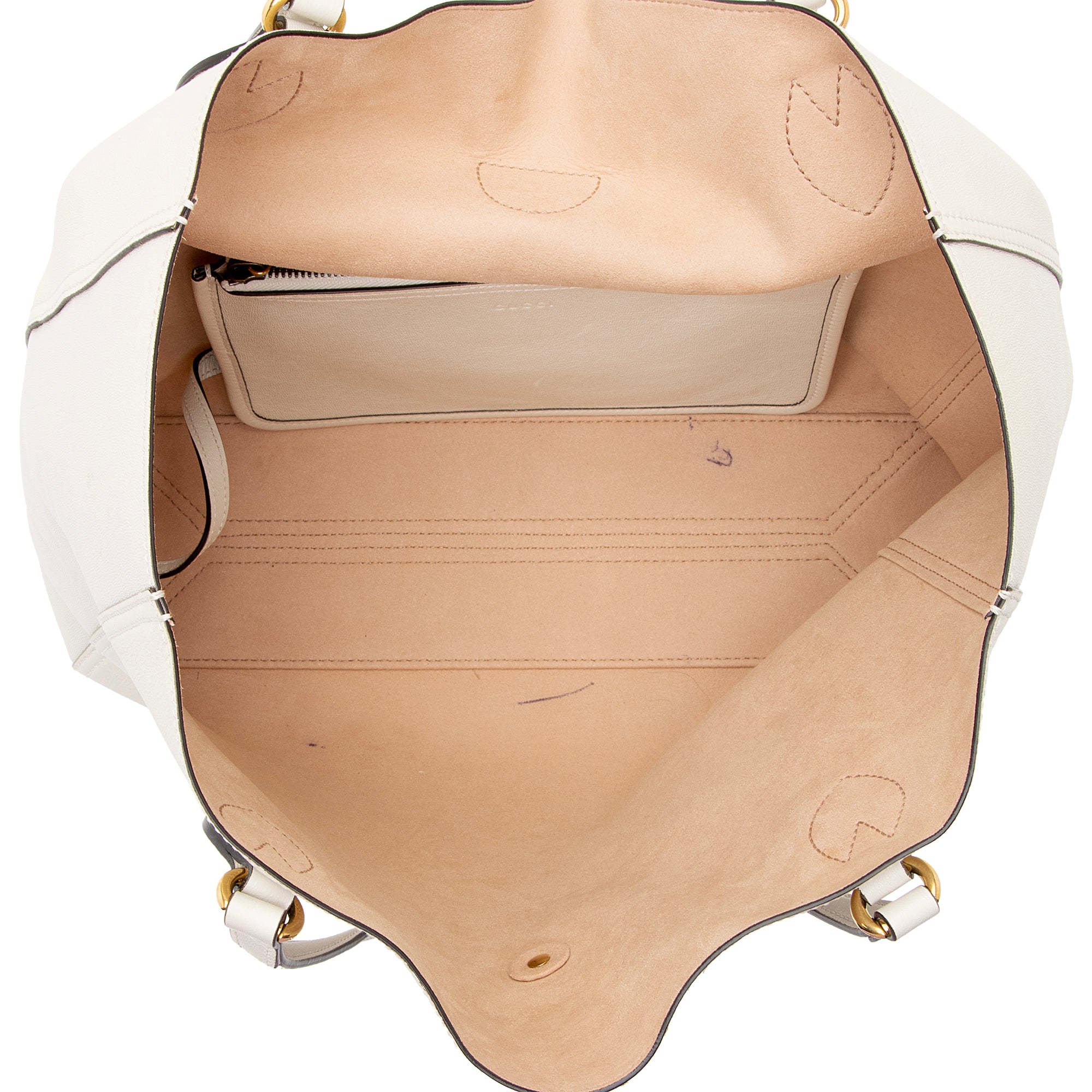 Gucci Leather Dahlia Medium Tote (SHF-22301)