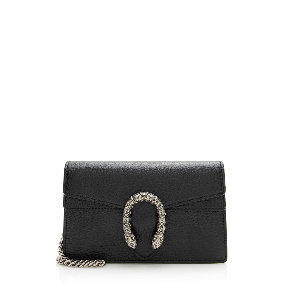 Gucci Leather Dionysus Super Mini Bag (SHF-22914) – LuxeDH