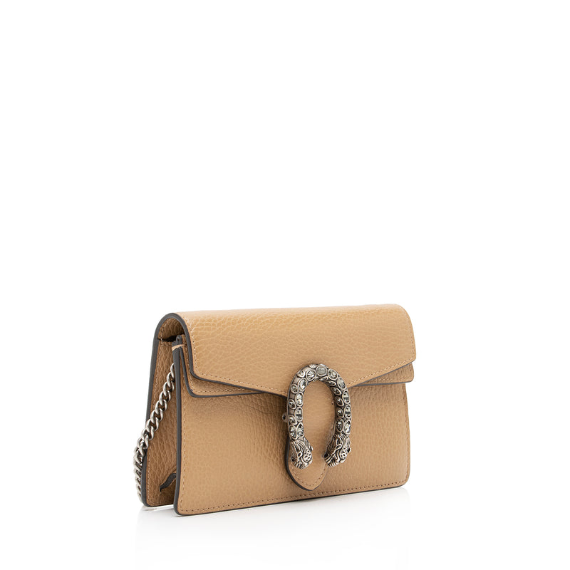 Gucci Leather Dionysus Super Mini Bag (SHF-23495) – LuxeDH