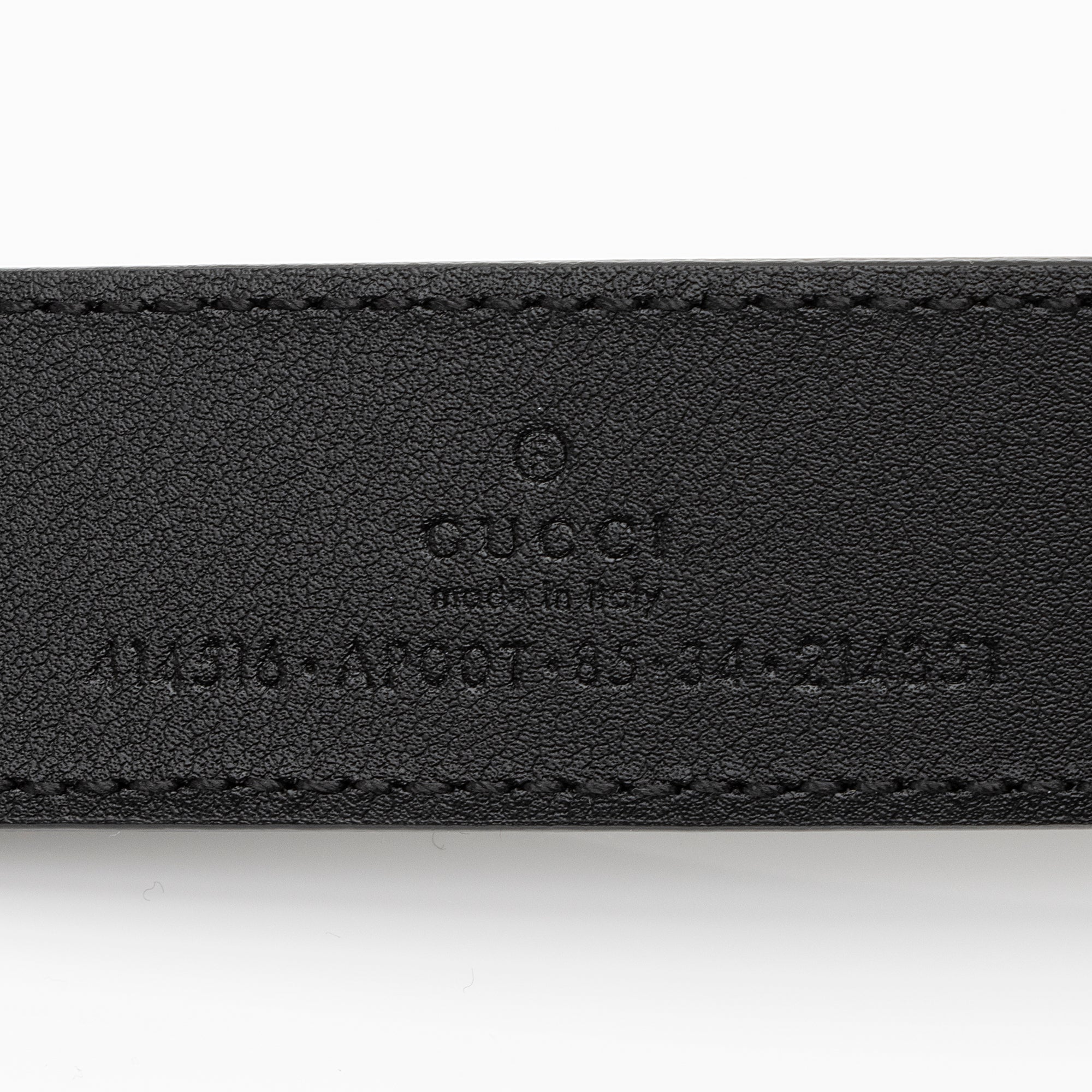 Gucci Leather GG Marmont Belt - Size 34 / 85 (SHF-ER6z4G)