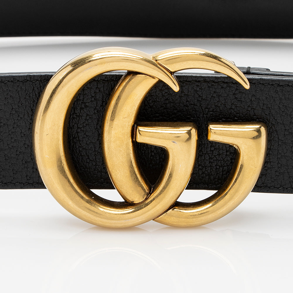 Gucci Leather GG Marmont Belt - Size 38 / 95 (SHF-20700)